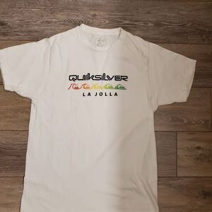 Quiksilver Graphic Crew Tshirt Sz S